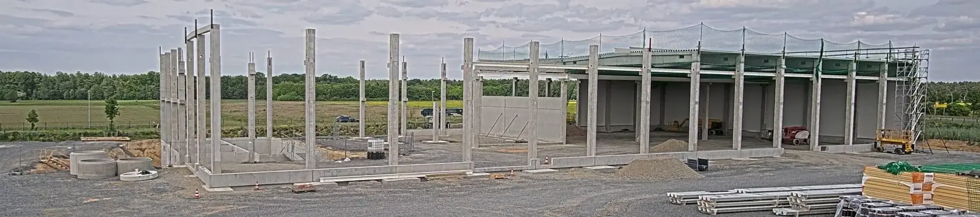 Baustellenkamera mit automatischem Zeitraffervideo