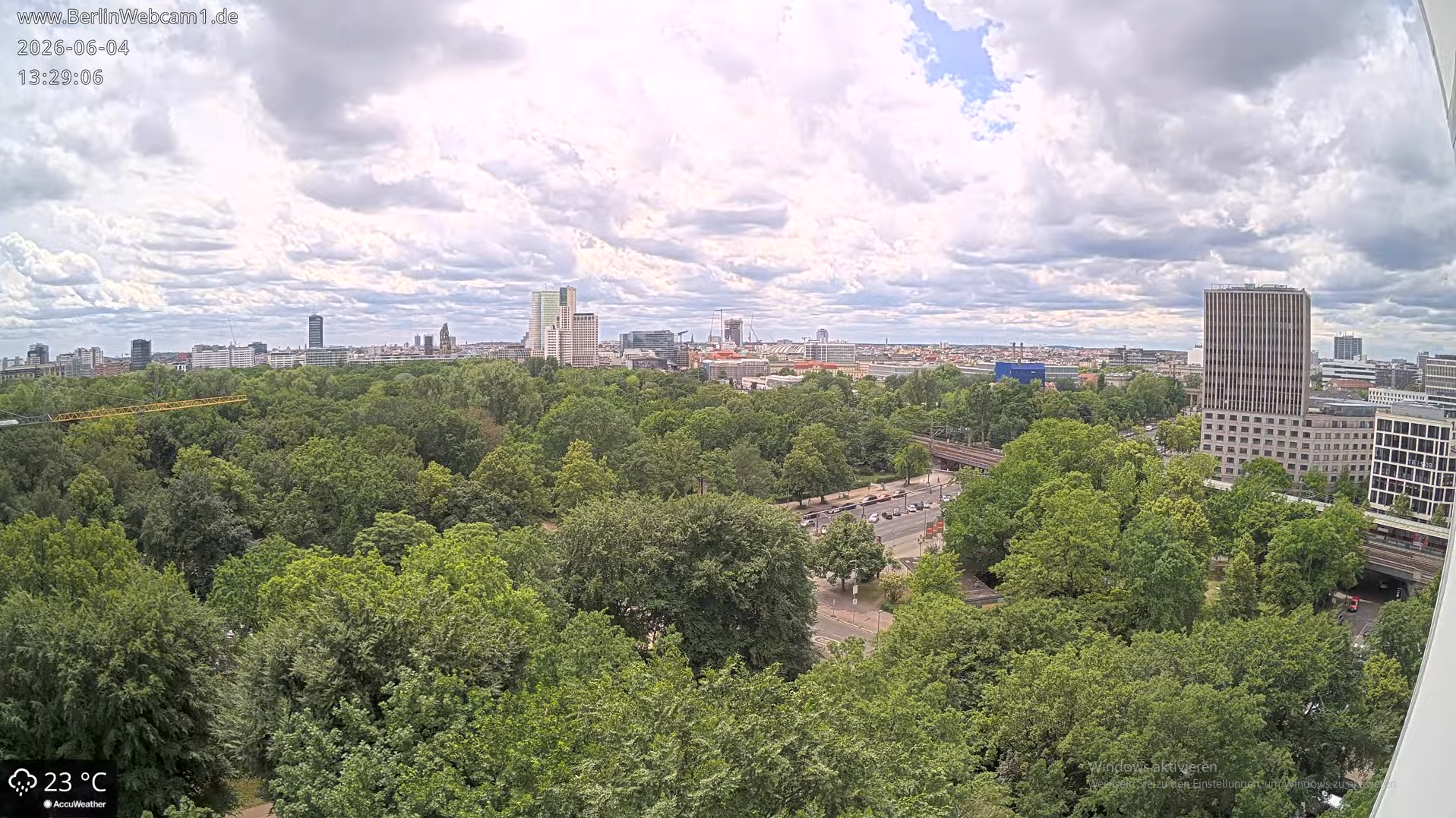 Tourismus Webcam Berlin Tiergarten